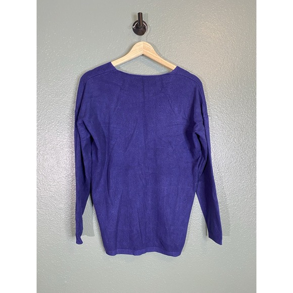 Staccato Soft Lightweight Sweater Blueish Purple Womens Size Medium - Picture 2 of 4
